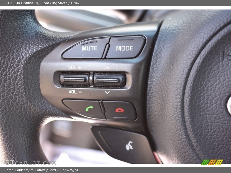 Sparkling Silver / Gray 2015 Kia Optima LX