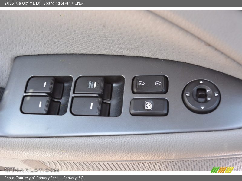 Sparkling Silver / Gray 2015 Kia Optima LX