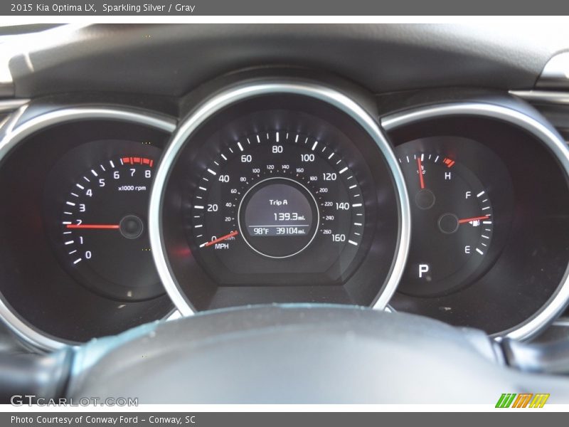 Sparkling Silver / Gray 2015 Kia Optima LX
