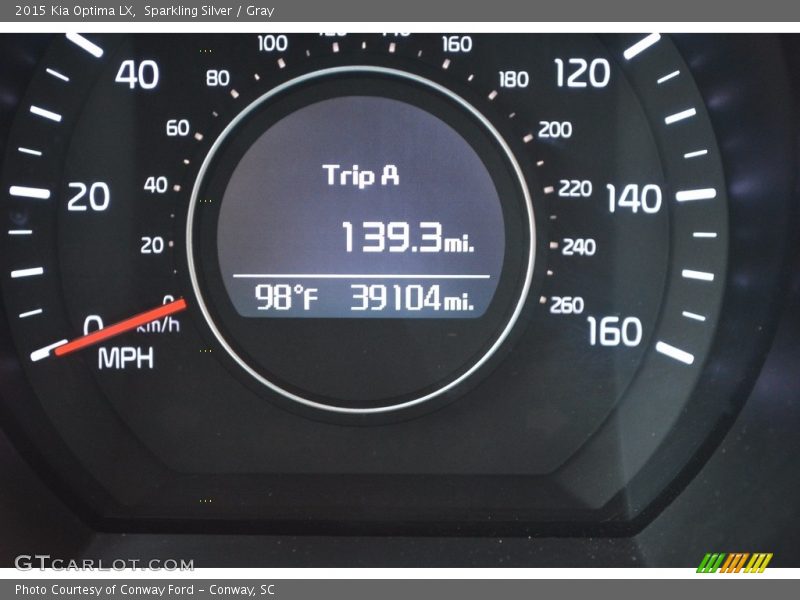 Sparkling Silver / Gray 2015 Kia Optima LX