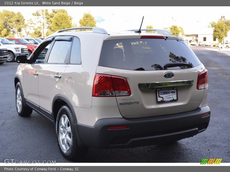 White Sand Beige / Beige 2012 Kia Sorento LX