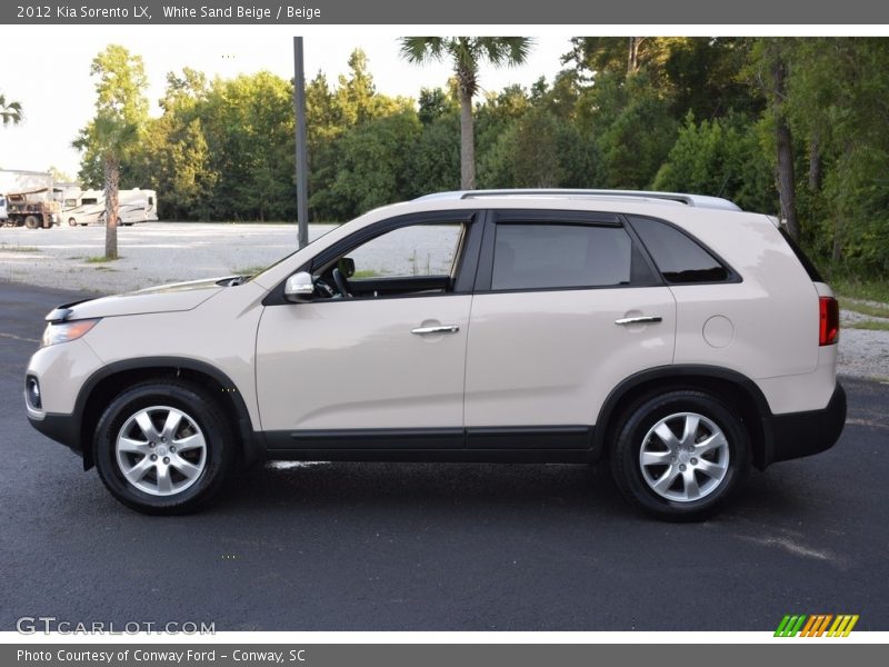 White Sand Beige / Beige 2012 Kia Sorento LX