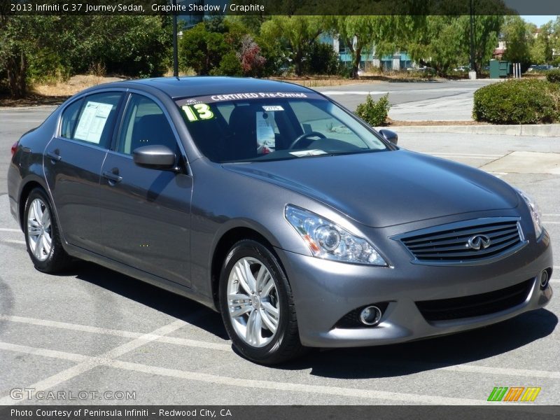 Graphite Shadow / Graphite 2013 Infiniti G 37 Journey Sedan