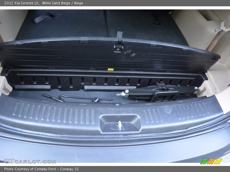 White Sand Beige / Beige 2012 Kia Sorento LX