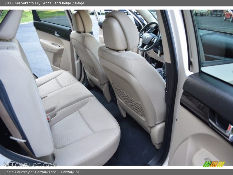 White Sand Beige / Beige 2012 Kia Sorento LX