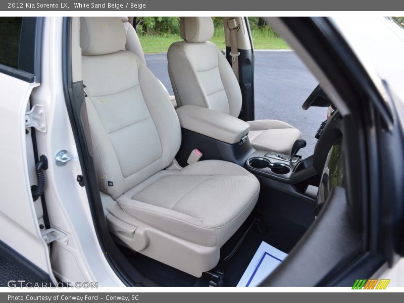 White Sand Beige / Beige 2012 Kia Sorento LX