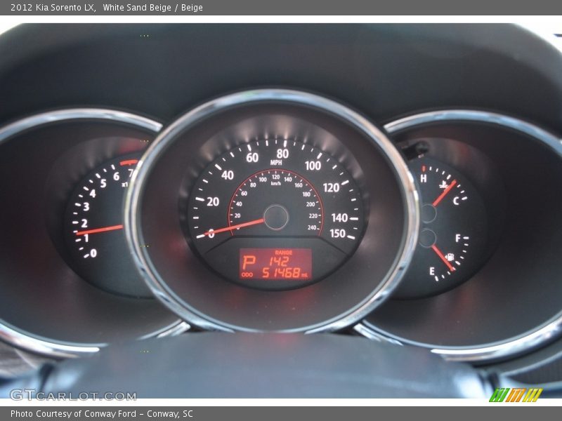 White Sand Beige / Beige 2012 Kia Sorento LX