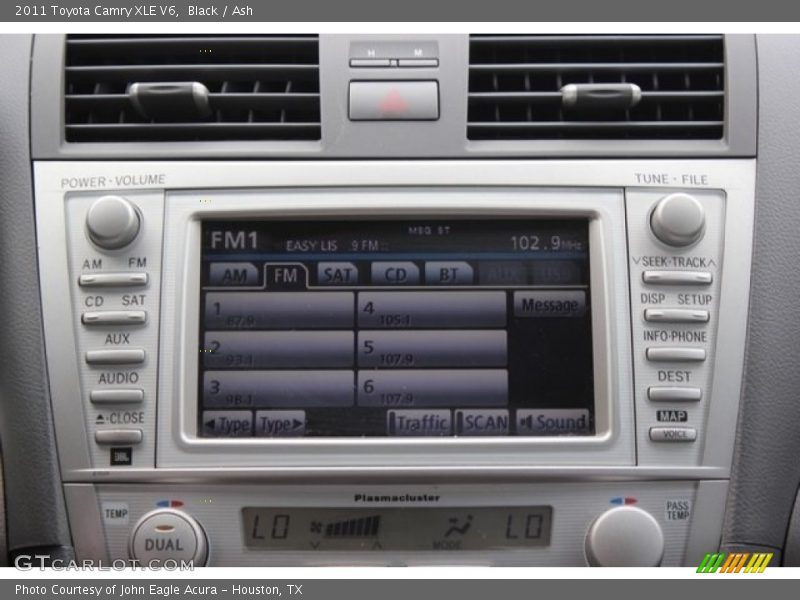 Black / Ash 2011 Toyota Camry XLE V6