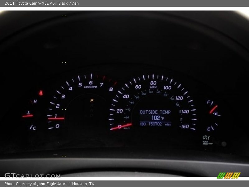 Black / Ash 2011 Toyota Camry XLE V6