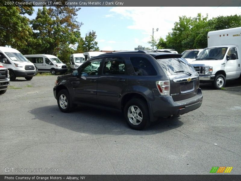 Granite Gray Metallic / Dark Gray 2007 Chevrolet Equinox LT AWD