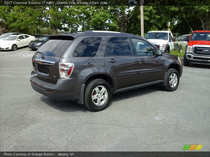 Granite Gray Metallic / Dark Gray 2007 Chevrolet Equinox LT AWD