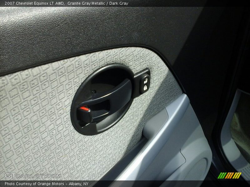 Granite Gray Metallic / Dark Gray 2007 Chevrolet Equinox LT AWD
