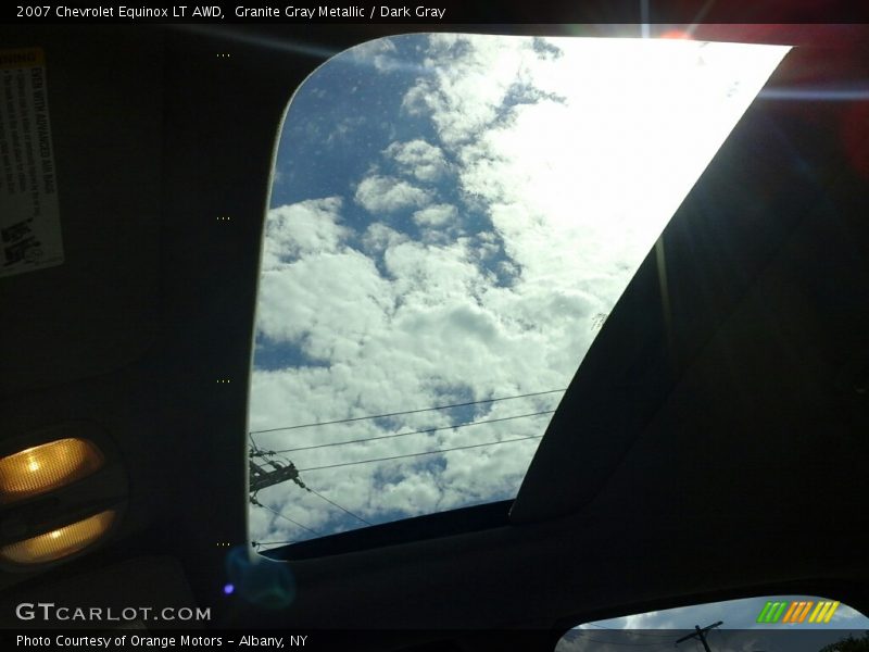 Granite Gray Metallic / Dark Gray 2007 Chevrolet Equinox LT AWD