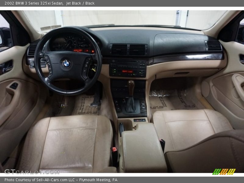 Jet Black / Black 2002 BMW 3 Series 325xi Sedan