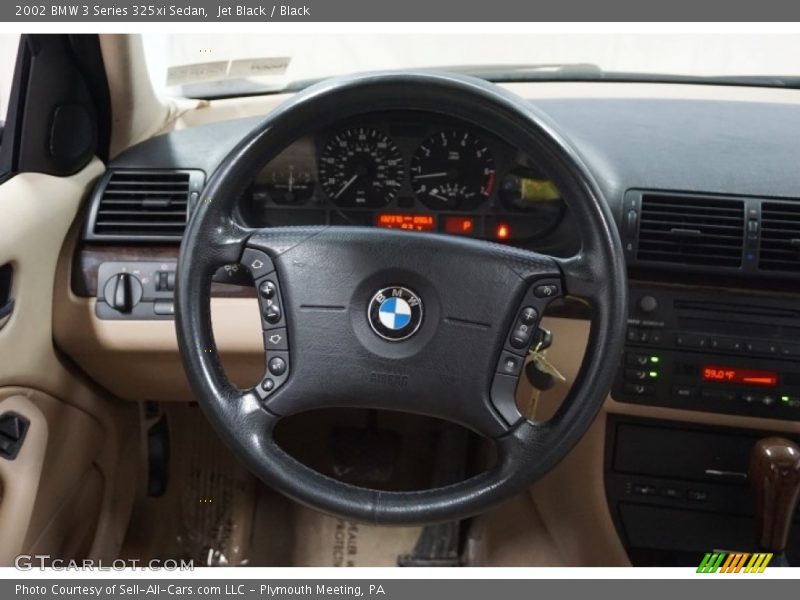 Jet Black / Black 2002 BMW 3 Series 325xi Sedan