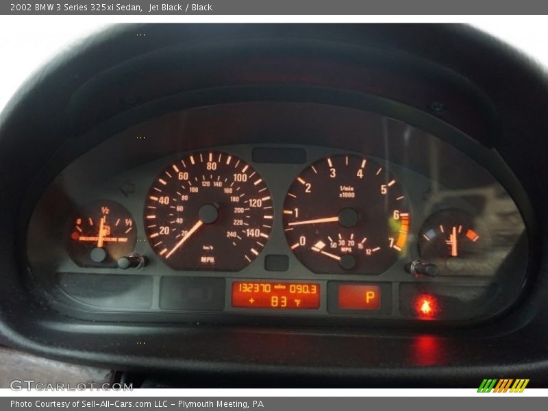 Jet Black / Black 2002 BMW 3 Series 325xi Sedan