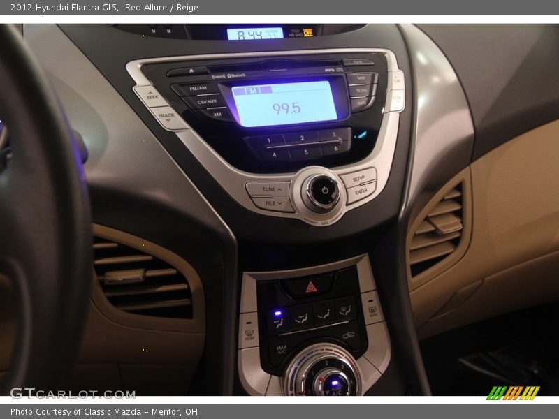 Red Allure / Beige 2012 Hyundai Elantra GLS