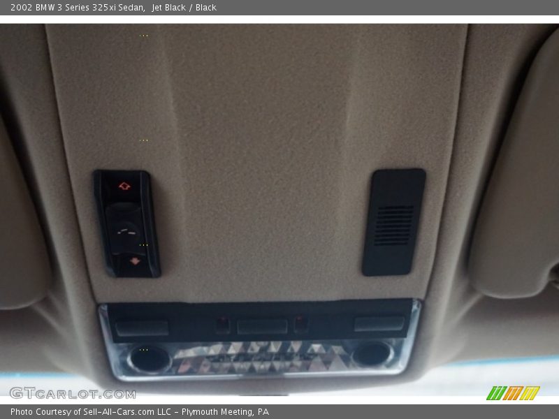 Jet Black / Black 2002 BMW 3 Series 325xi Sedan