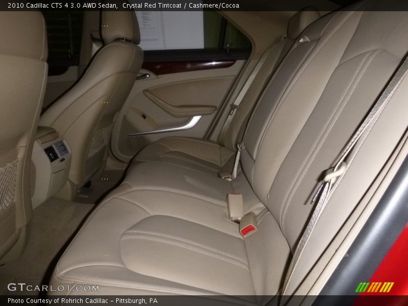 Crystal Red Tintcoat / Cashmere/Cocoa 2010 Cadillac CTS 4 3.0 AWD Sedan