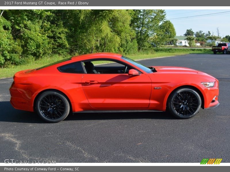 Race Red / Ebony 2017 Ford Mustang GT Coupe
