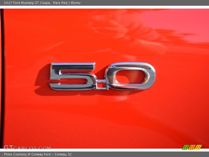 Race Red / Ebony 2017 Ford Mustang GT Coupe