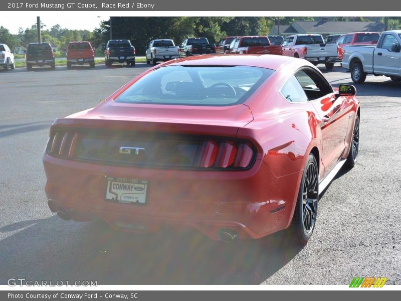 Race Red / Ebony 2017 Ford Mustang GT Coupe