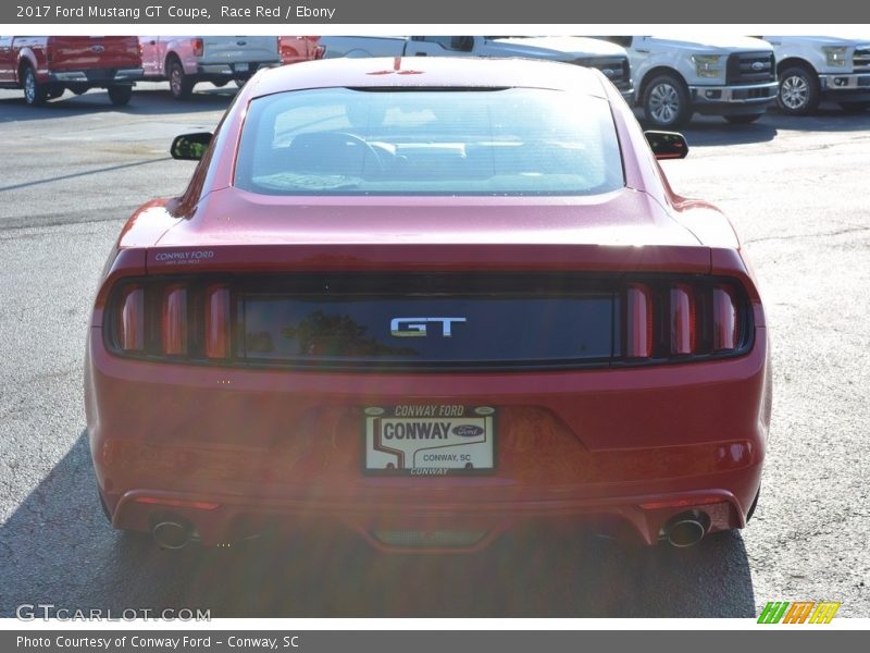Race Red / Ebony 2017 Ford Mustang GT Coupe
