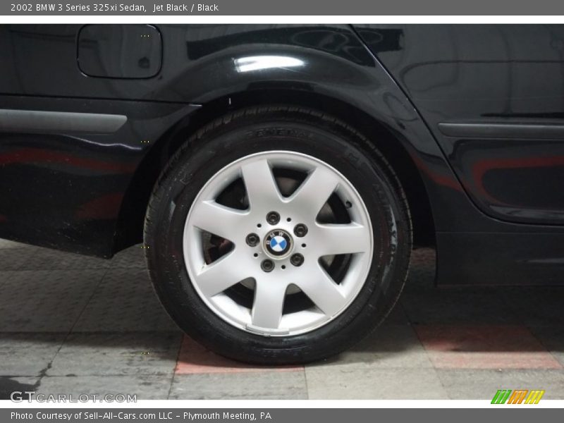 Jet Black / Black 2002 BMW 3 Series 325xi Sedan