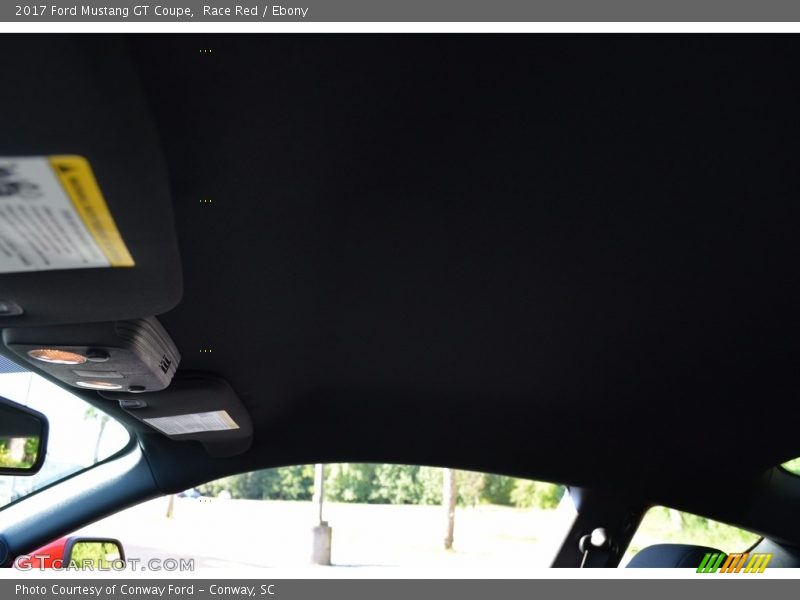 Race Red / Ebony 2017 Ford Mustang GT Coupe