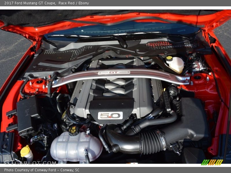 Race Red / Ebony 2017 Ford Mustang GT Coupe