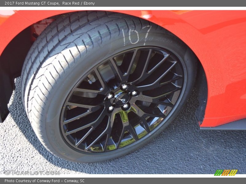 Race Red / Ebony 2017 Ford Mustang GT Coupe