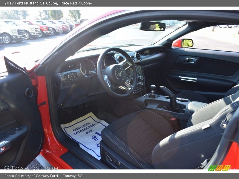 Race Red / Ebony 2017 Ford Mustang GT Coupe