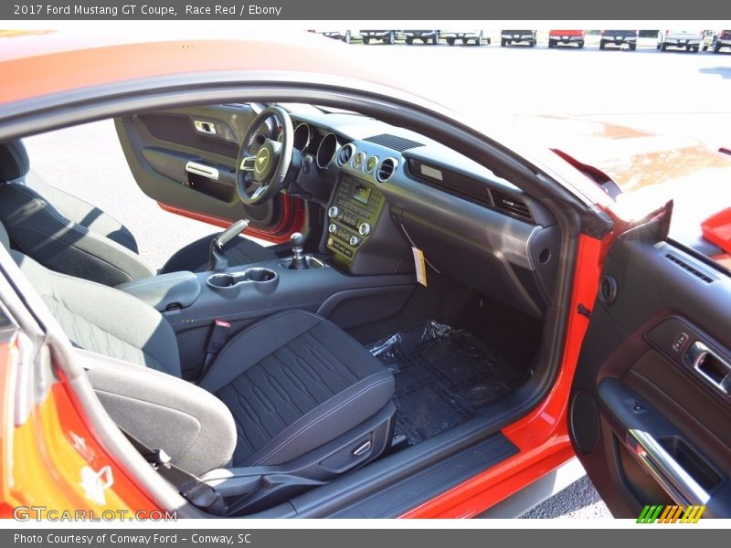 Race Red / Ebony 2017 Ford Mustang GT Coupe