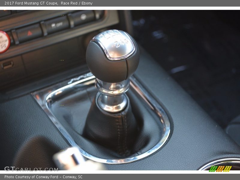 Race Red / Ebony 2017 Ford Mustang GT Coupe