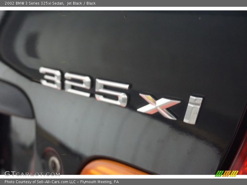 Jet Black / Black 2002 BMW 3 Series 325xi Sedan