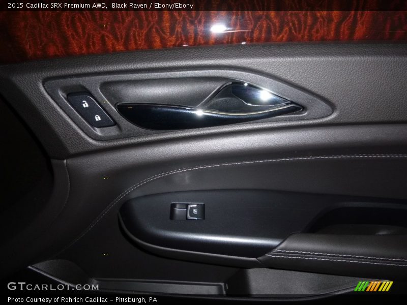 Black Raven / Ebony/Ebony 2015 Cadillac SRX Premium AWD