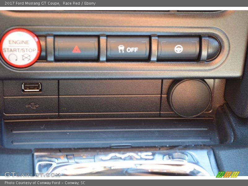Race Red / Ebony 2017 Ford Mustang GT Coupe