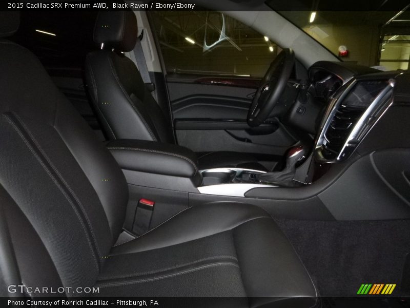 Black Raven / Ebony/Ebony 2015 Cadillac SRX Premium AWD