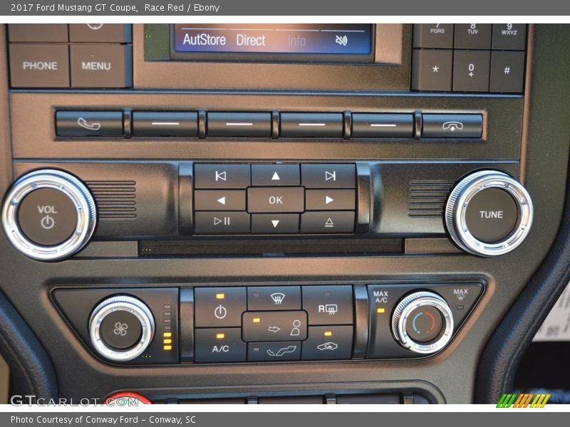 Race Red / Ebony 2017 Ford Mustang GT Coupe