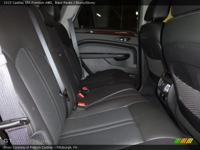 Black Raven / Ebony/Ebony 2015 Cadillac SRX Premium AWD
