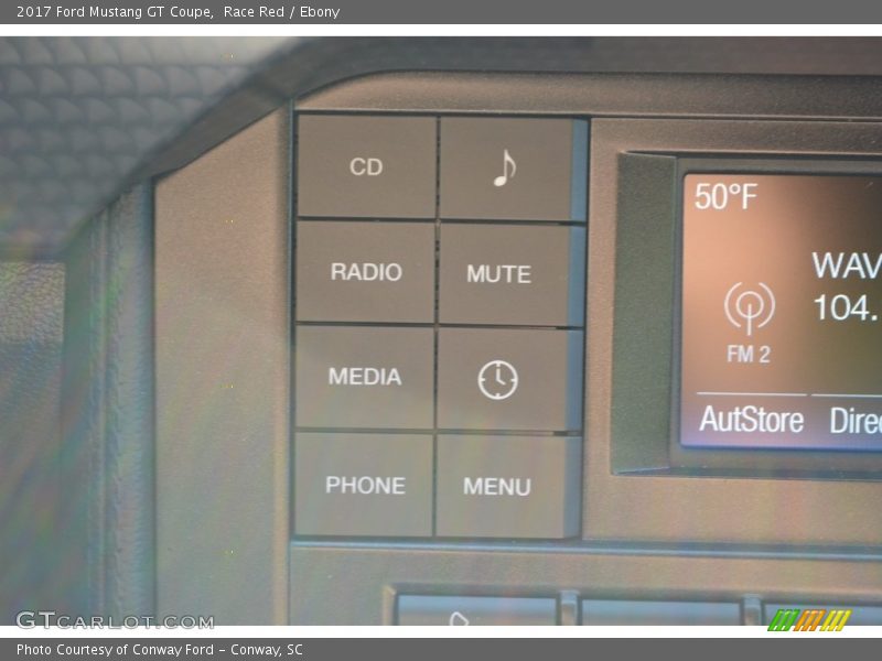Race Red / Ebony 2017 Ford Mustang GT Coupe