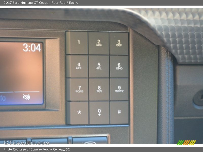 Race Red / Ebony 2017 Ford Mustang GT Coupe