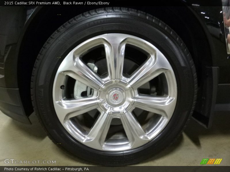Black Raven / Ebony/Ebony 2015 Cadillac SRX Premium AWD