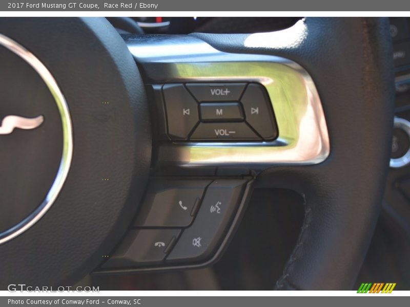 Race Red / Ebony 2017 Ford Mustang GT Coupe