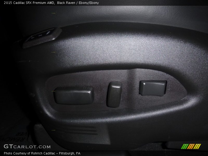 Black Raven / Ebony/Ebony 2015 Cadillac SRX Premium AWD
