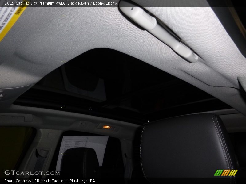 Black Raven / Ebony/Ebony 2015 Cadillac SRX Premium AWD