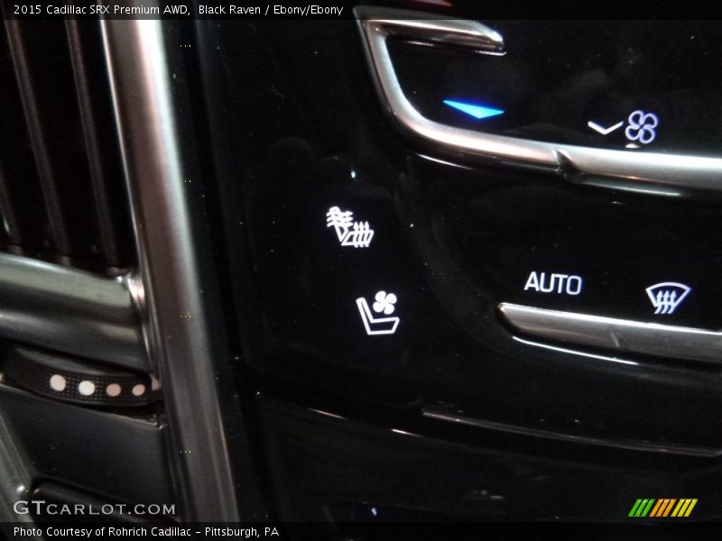 Black Raven / Ebony/Ebony 2015 Cadillac SRX Premium AWD