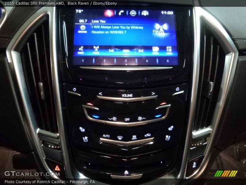 Black Raven / Ebony/Ebony 2015 Cadillac SRX Premium AWD