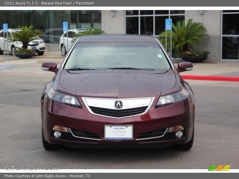 Basque Red Pearl / Parchment 2012 Acura TL 3.5