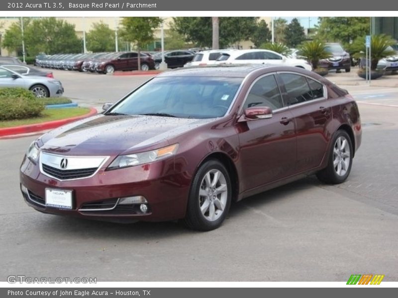 Basque Red Pearl / Parchment 2012 Acura TL 3.5